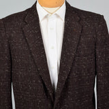 1950s Mens Atomic Fleck Jacket in Brown