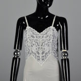 1970s Vanity Fair White Slip