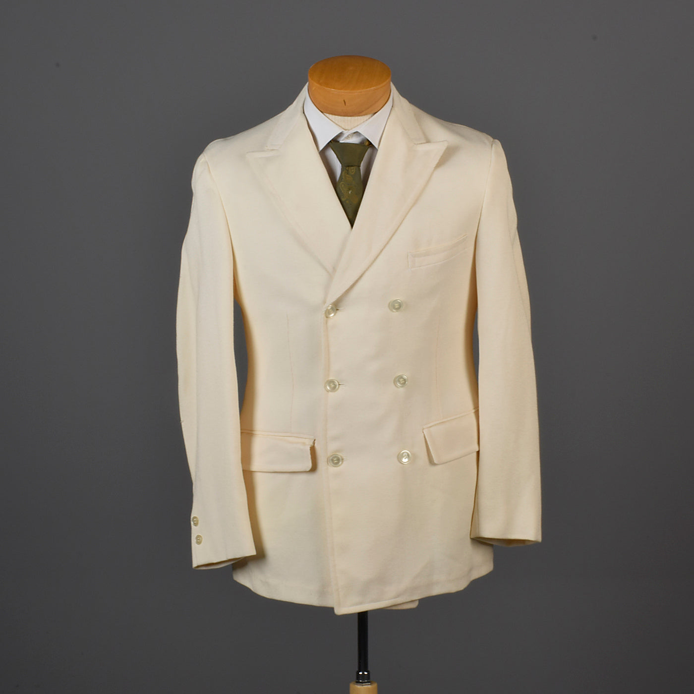 1960s Men's Double Breasted Palm Beach Jacket