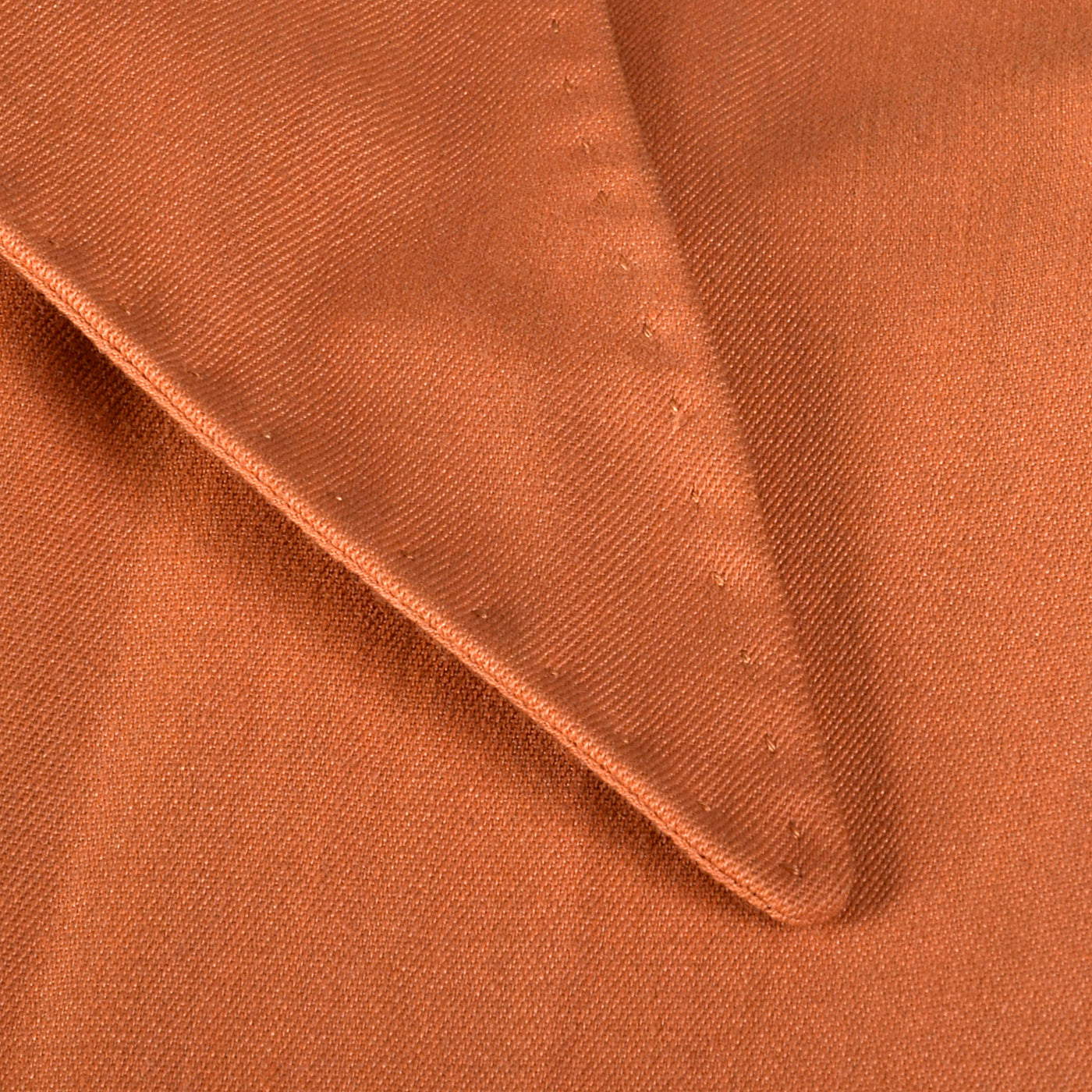 1940s Rust Shirt with Spearpoint Collar