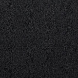 1970s Adele Simpson Black Wool Dress with Drop Waist