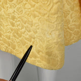 1960s Christian Dior Yellow Brocade Shift Dress