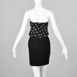 XXS Paco Rabanne 1990s Polka Dot Separates