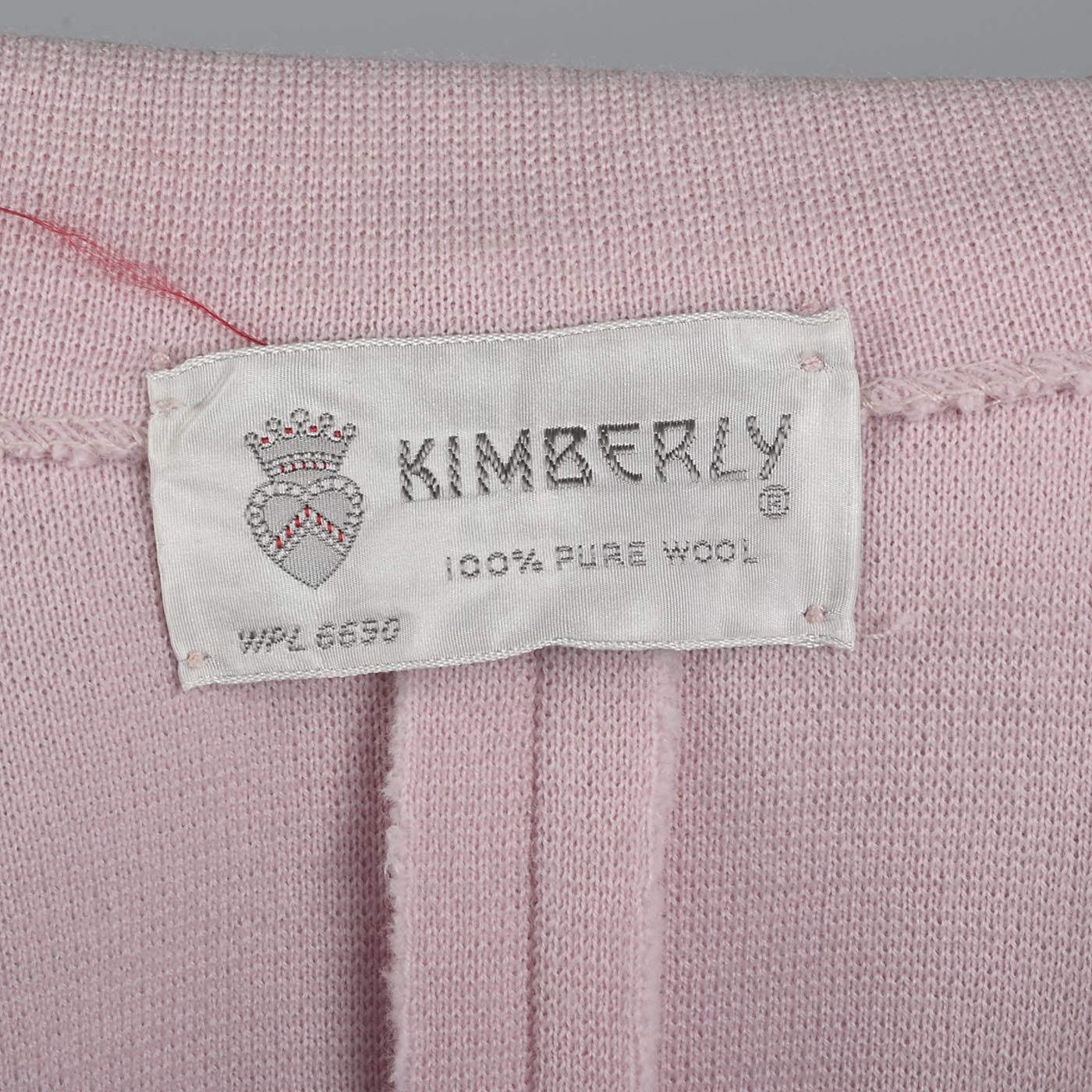 1960s Deadstock Pink Three Piece Suit