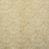 XXS 1960s Ivory Beaded Blouse