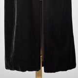 1920s Mohair Velvet Cape with Decorative Buckle