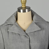 Small 1950s Gray Skirt Suit