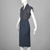 Large Lanvin 1970s Summer Day Dress