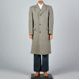 1950s Mens Tweed Overcoat