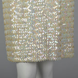 1950s Fredericks of Hollywood Iridescent Sequin Dress