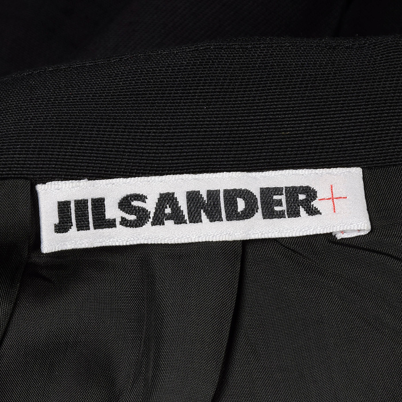 1990s Jil Sander Black Pencil Skirt