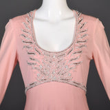 1960s Victoria Royal LTD Pink Formal Gown