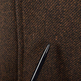 1970s Brown Double Breasted Coat