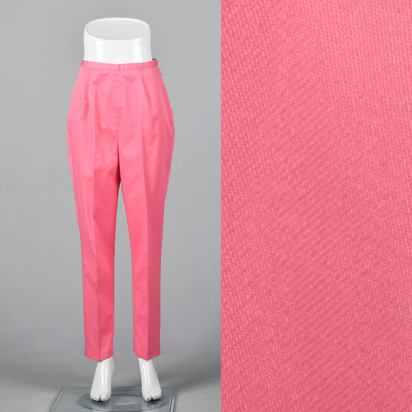 1950s Pink Tapered Pants