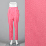 1950s Pink Tapered Pants