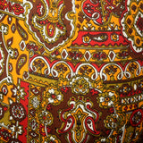 Small 1970s High Rise Pants Psychedelic Bohemian Bell Bottoms