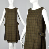 1960s Saks Fifth Avenue Tweed Maternity Set