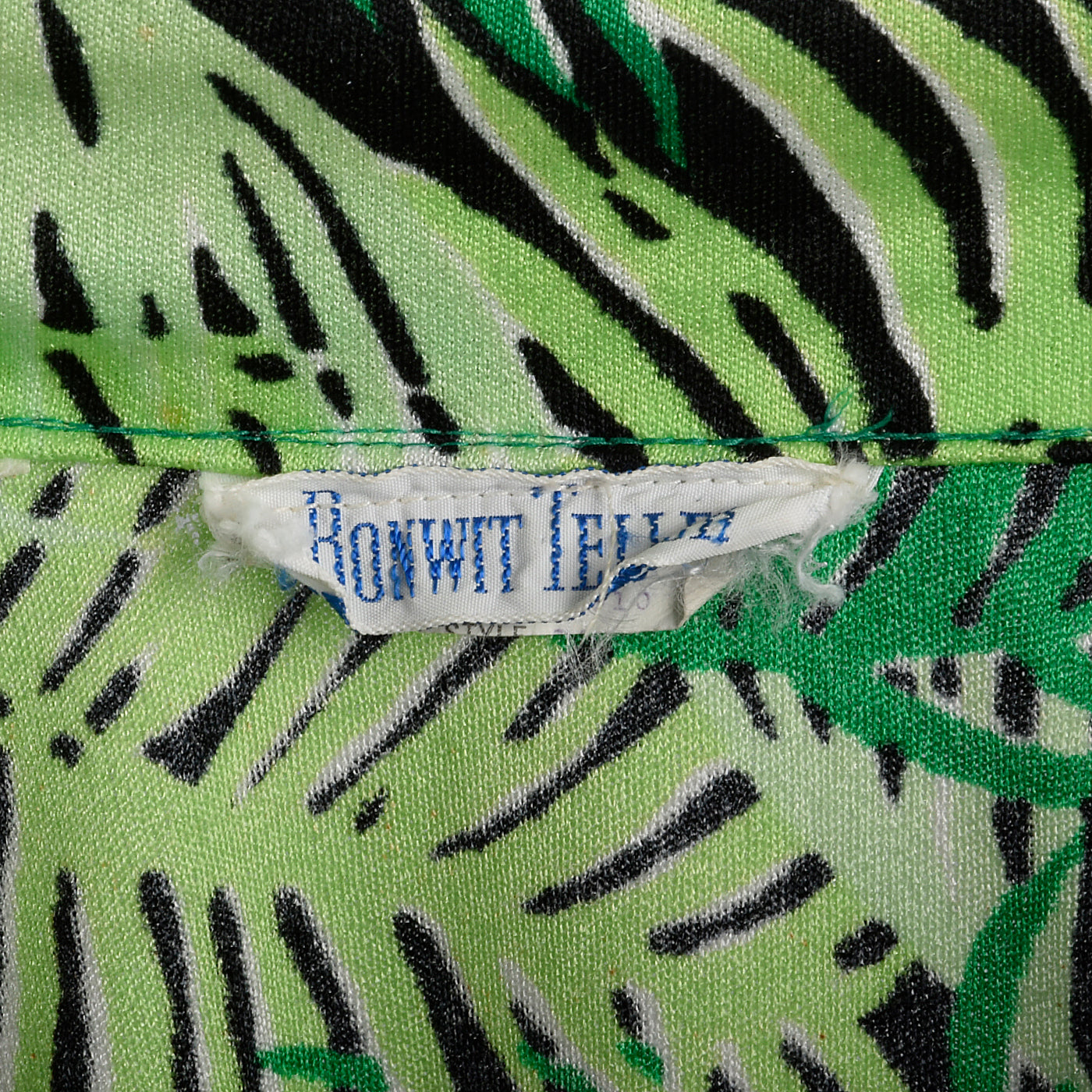 1970s Bonwit Teller Jungle Pant Suit Set