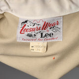 1960s Mens Casual Jacket with Ribbed Knit Trim