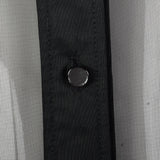 1970s Mary Quant Sheer Black Shirt