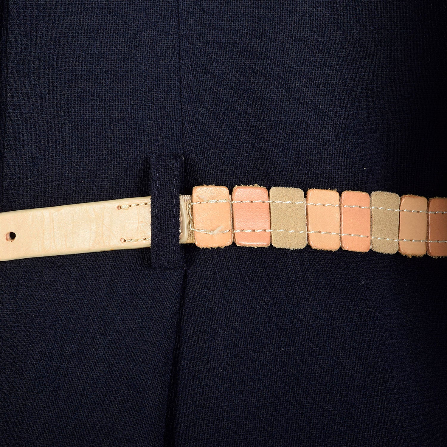 Geoffrey Beene Dress 1960s Mod Pleated Mini Long Sleeve