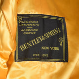 1980s Lightweight Black Cape Gold Lining