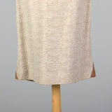 1950s Tan Dress with Mermaid Skirt