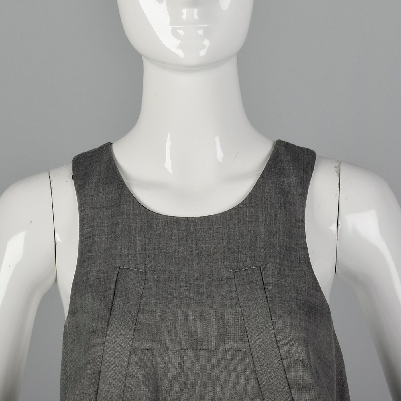 2010s Alexander Wang Gray Tank Dress