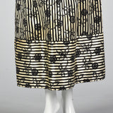 1970s Victor Costa Romantica Sequin Dress