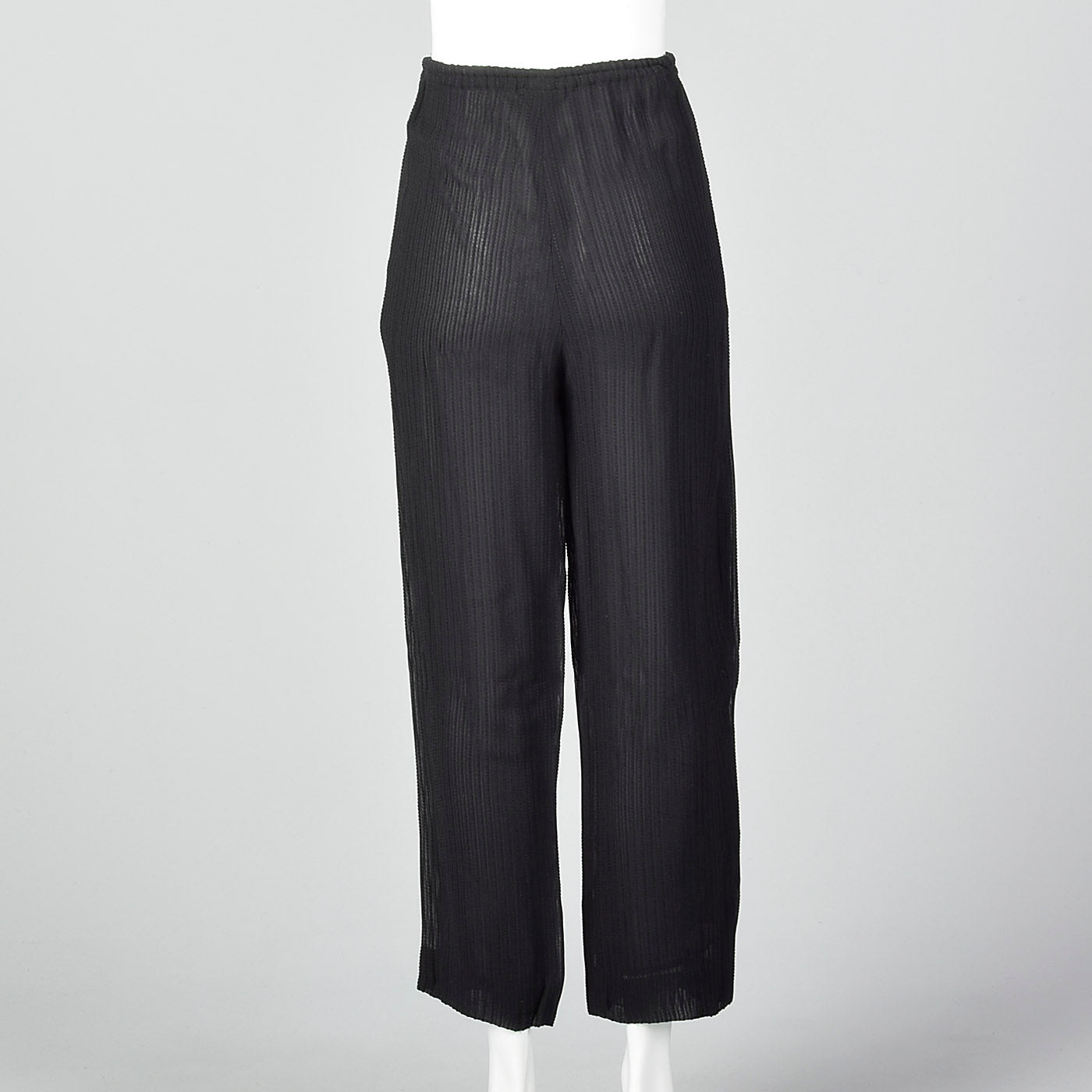 1990s Giorgio Armani Silk Lined Drawstring Pants