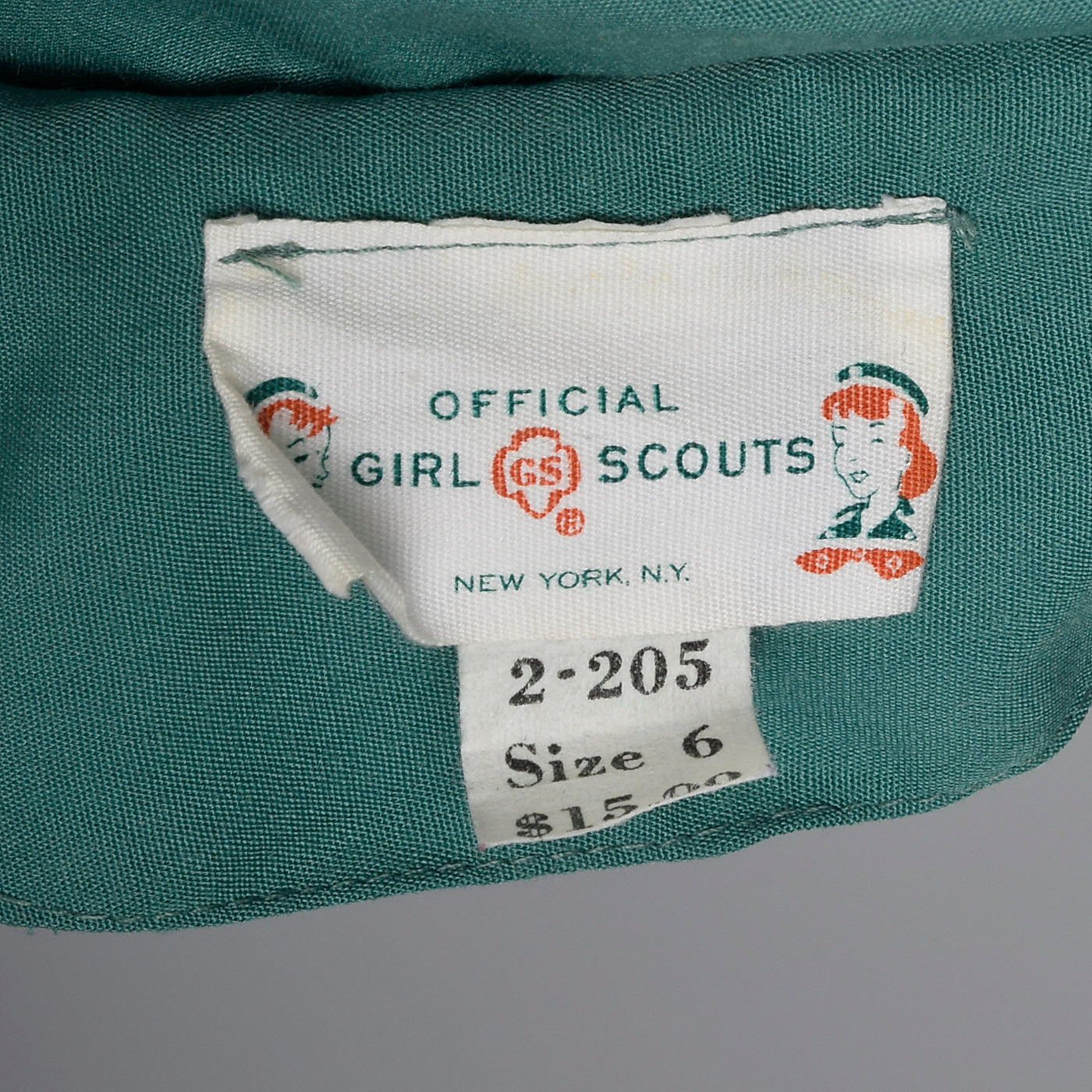 1960s Official Girl Scout Leader Uniform Dress