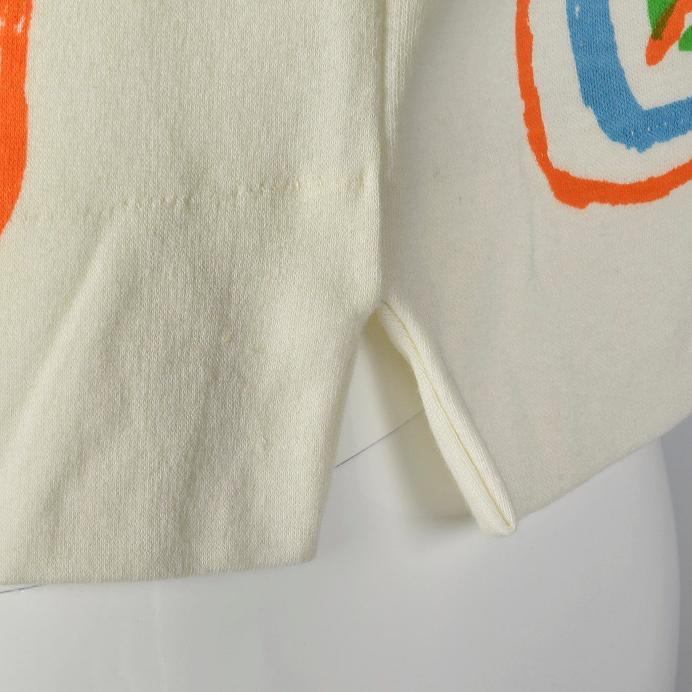 1970s Catalina Printed Boatneck Top
