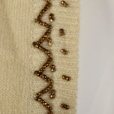 1950s Beaded Cashmere Cardigan