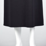 1990s Sonia Rykiel Black Knit Pencil Skirt