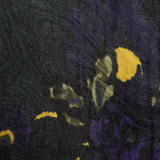 2010s Marni Green Silk and Wool Floral Top