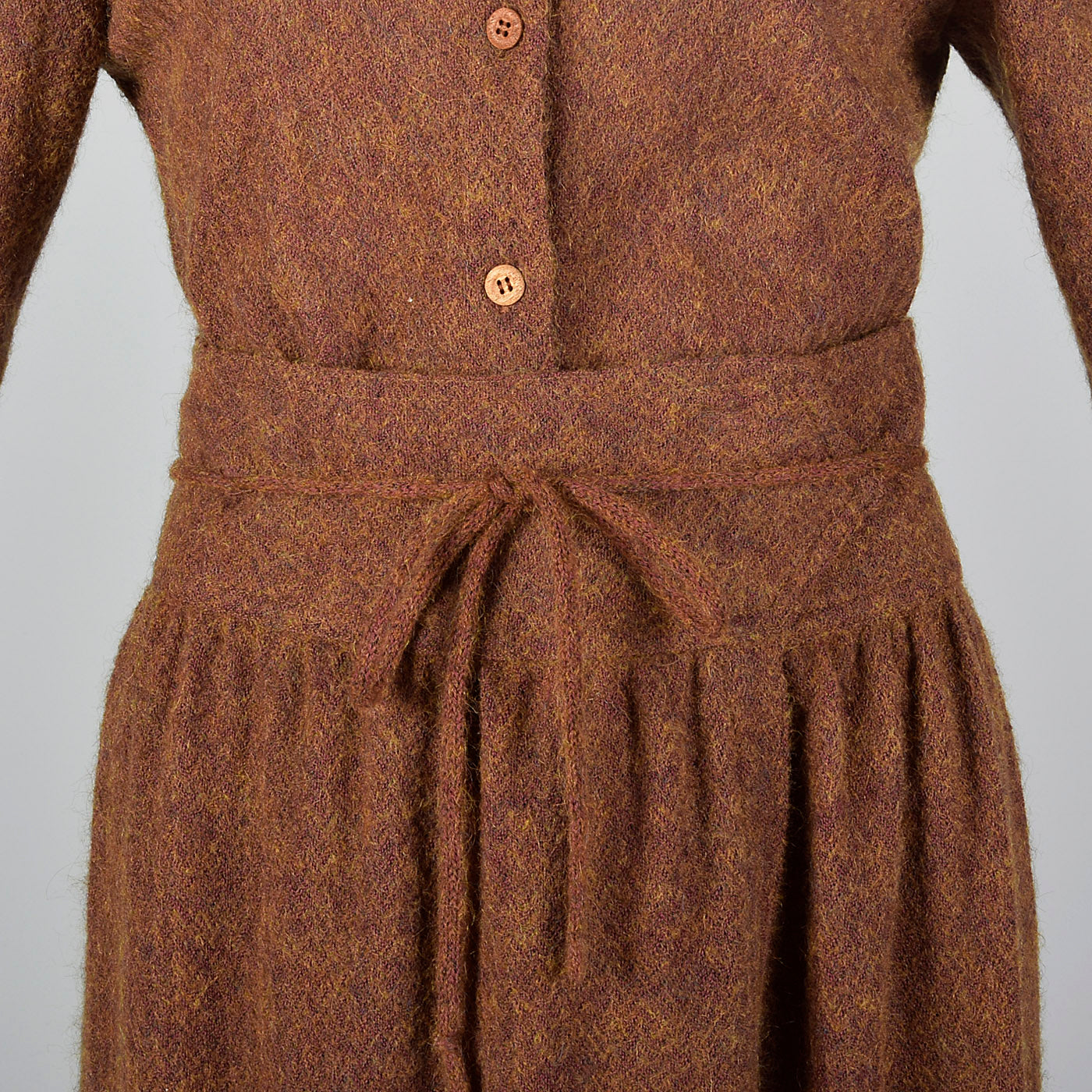 Medium Missoni 1970s Brown Wool Separates Set