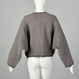Issey Miyake Plantation Gray Wool Jacket