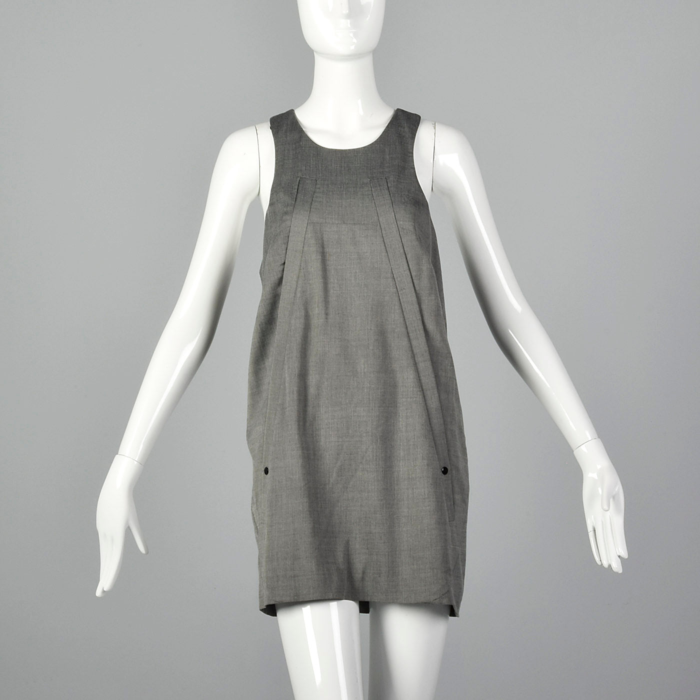 2010s Alexander Wang Gray Tank Dress