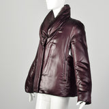 Jill Sander Minimalist Shawl Collar Puffer Jacket
