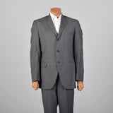 Large 1960s Gray Two Piece Suit