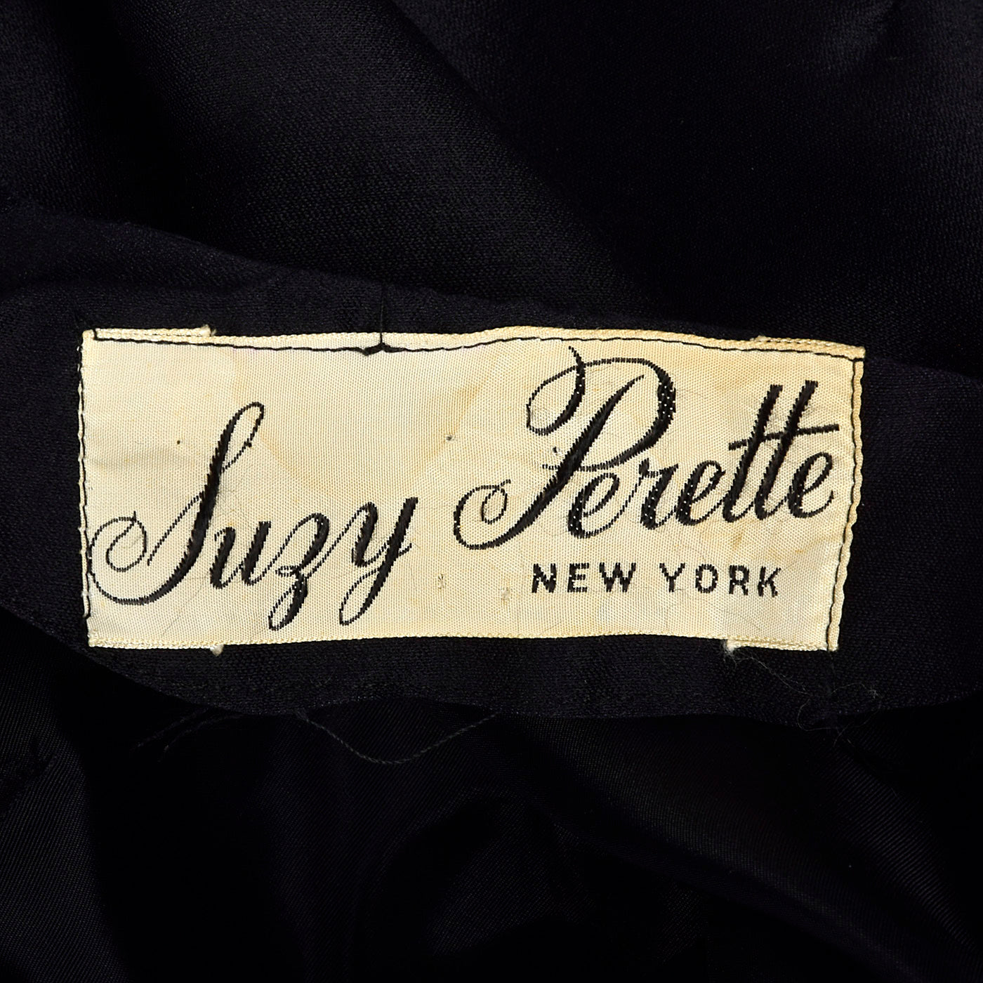 1960s Suzy Perette Black Dress with Pleated Skirt