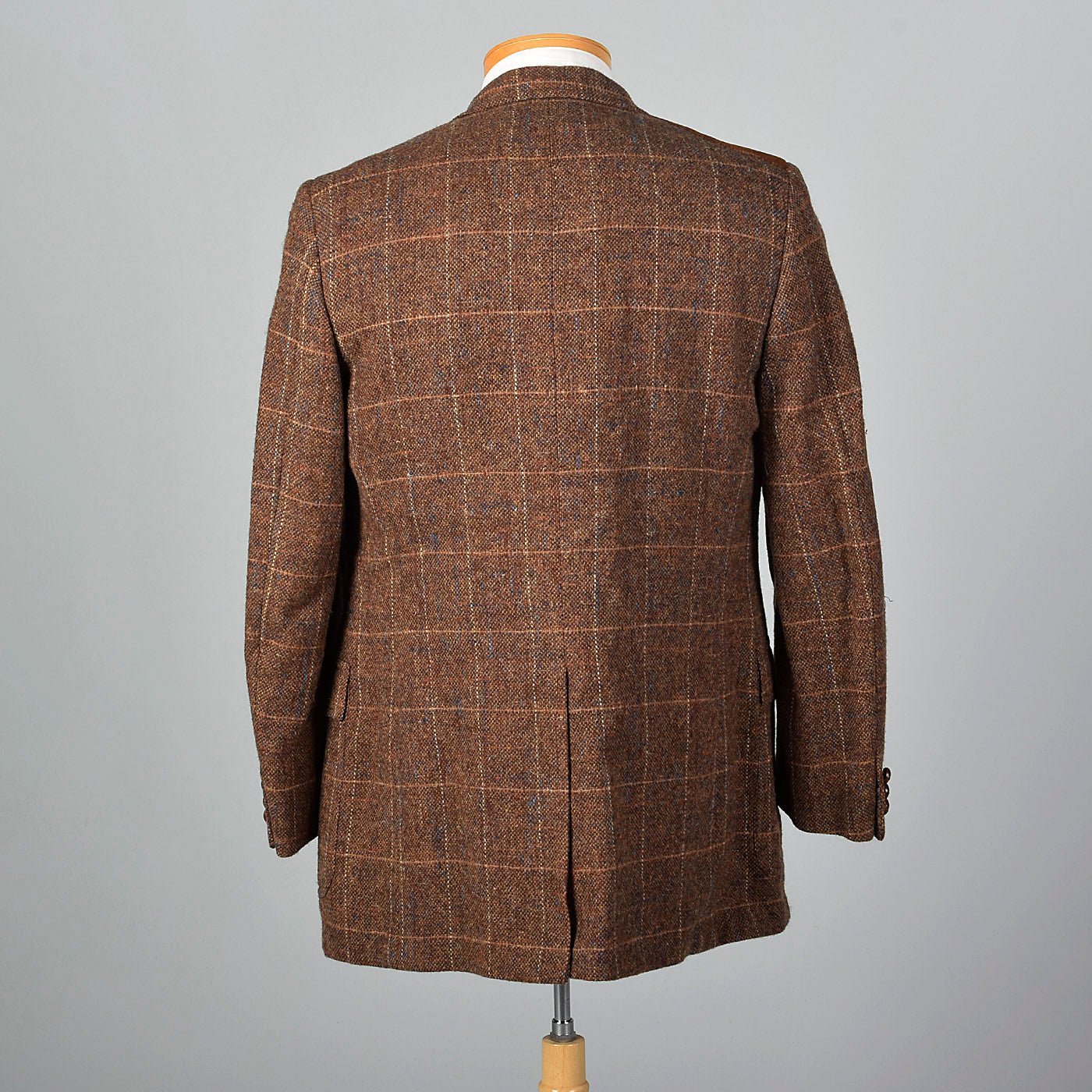 1970s Mens Saks Fifth Avenue Wool Tweed Shooting Jacket