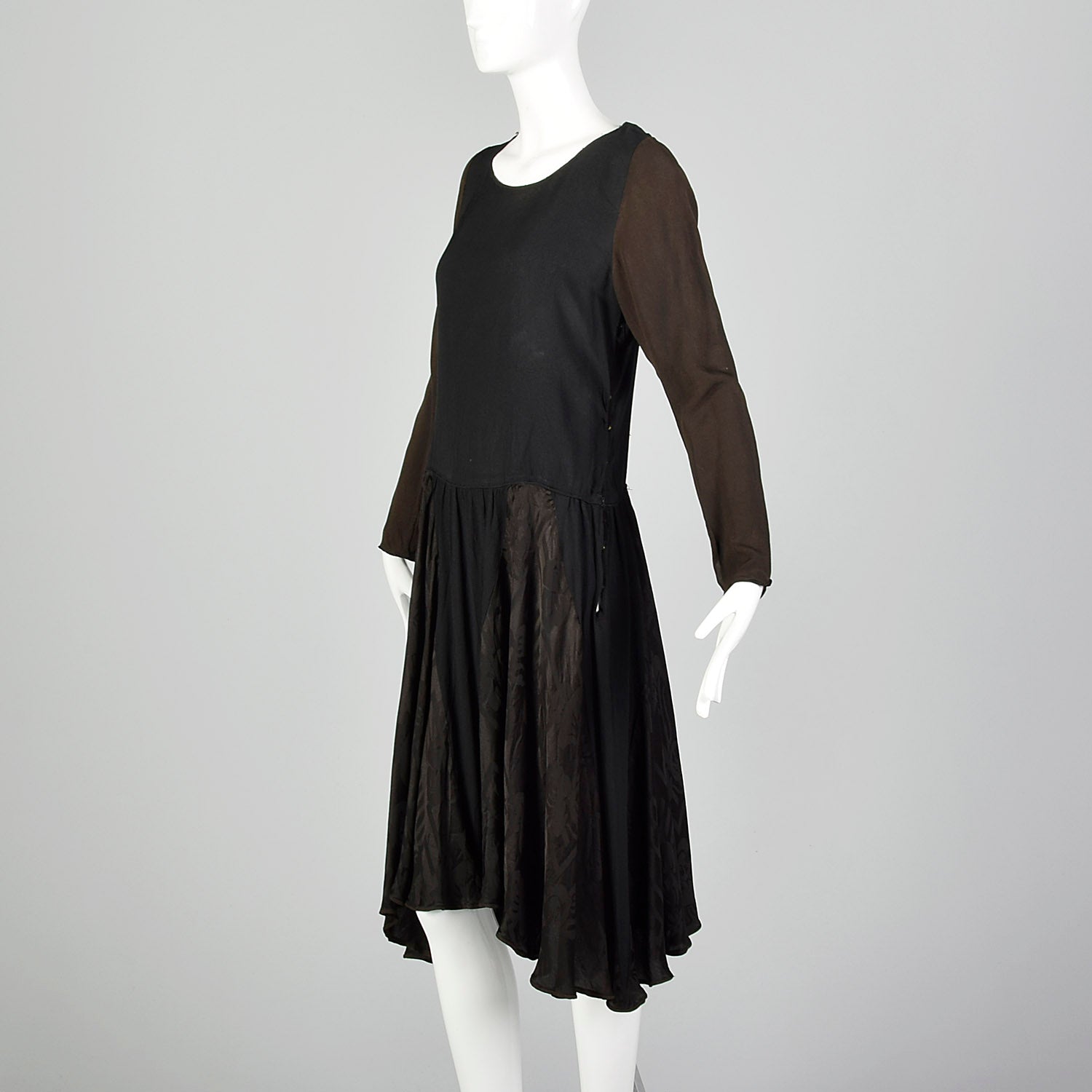 1920s XS Deco Day Dress