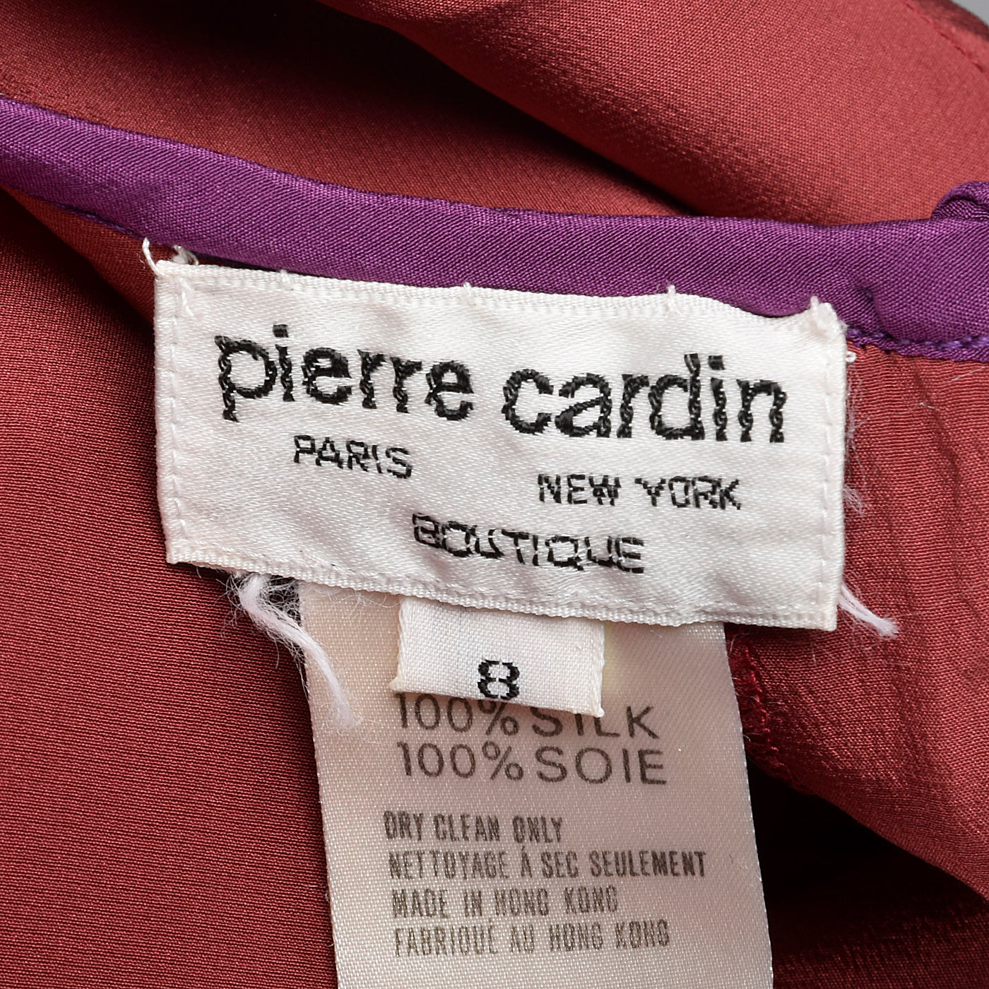 1980s Pierre Cardin Three Piece Silk Set