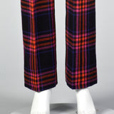 1970s Miss Levis Plaid Pants