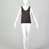 XS Fendi Brown Sweater Vest