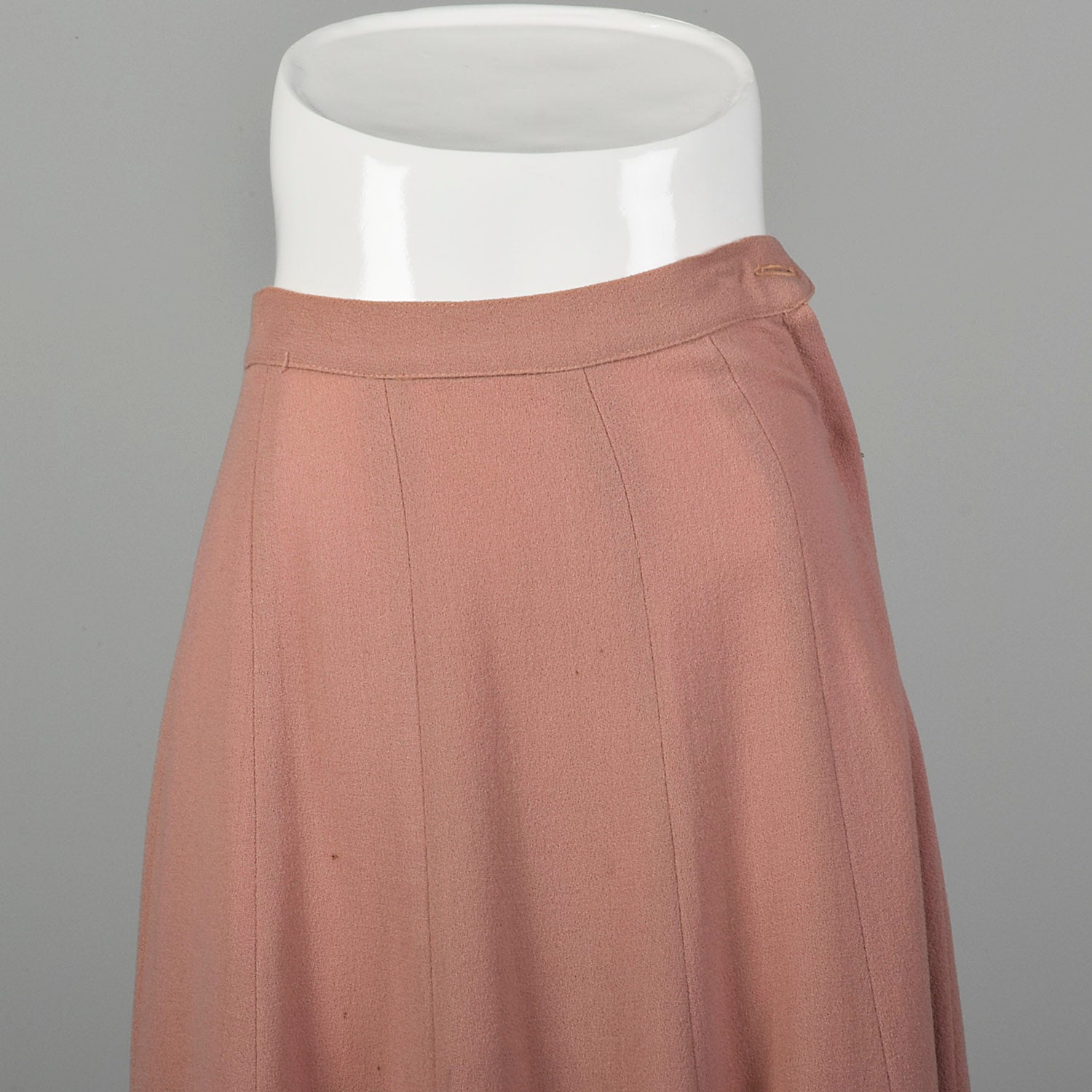 XS 1940s Dust Pink Skirt