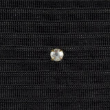 1950s Black Dress with Rhinestones and Asymmetric Bow