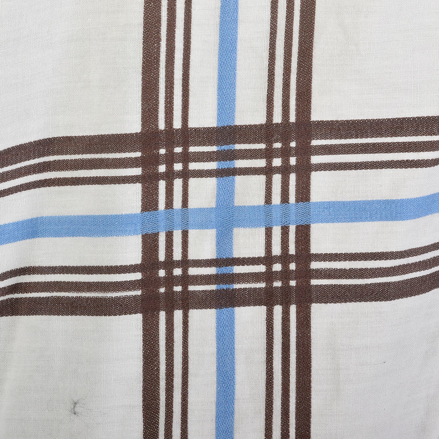 Medium 1950s Day Dress Blue Plaid Casual Cotton Summer Sleeveless Sundress