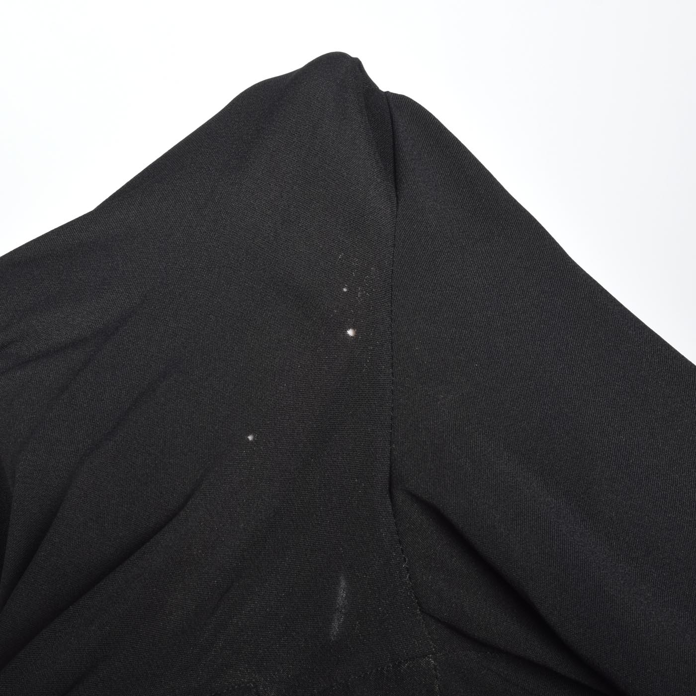 1950s Black Dress With Asymmetric Neckline